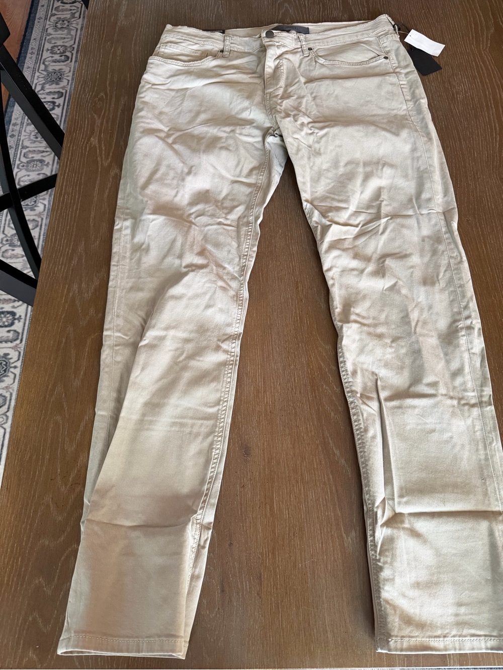 JOE’S “the brixton” beige pants